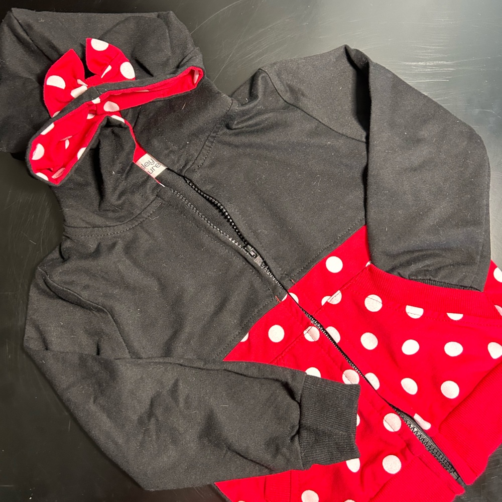 Zip Sweat shirt with hood